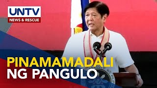 Flood control project sa Davao Region, pinamamadali na ni Pangulong Marcos