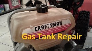 Plastic Gas Tank Repair - Fast & Easy Small Engine Fix