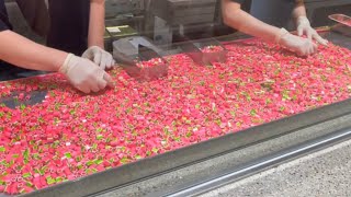 【PAPABUBBLE】How to Make Amazingly Beautiful Amezaiku in Japan【candy making videos】