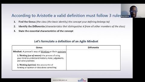 3 Rules - from What is an Agile Mindset and Why it May Not Be What You Think it is