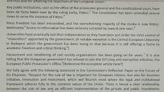 Hungary says critical open letter an "obvious political attack" screenshot 5