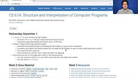 61A Fall 2021 Lecture 4 Announcements
