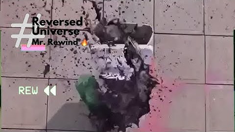 Mr. Rewind and The Satisfying of Reversing Glass Break ⏳🔥