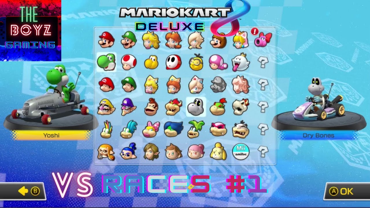 Childhood Friends Race | Mario Kart 8 Deluxe Random VS Races #1 - YouTube