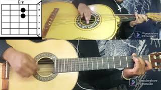 Partido En Dos, Chuy Lizárraga (Tutorial, Acordes, Guitarra, Guitarron)