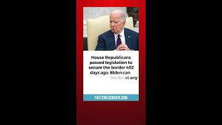 Biden and Senate Democrats have been BLOCKING Border Security!