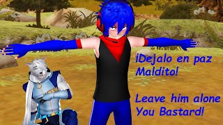 MMD X OCS X Enemies Warning Graphic Akira Beats up Bad Guy for making fun of Akira's Friend VA