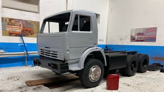 Собираю новый камаз 65111 neues projekt kamaz