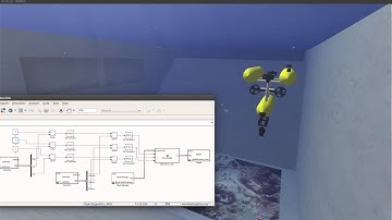 Controlling UWSim vehicle with Matlab Simulink
