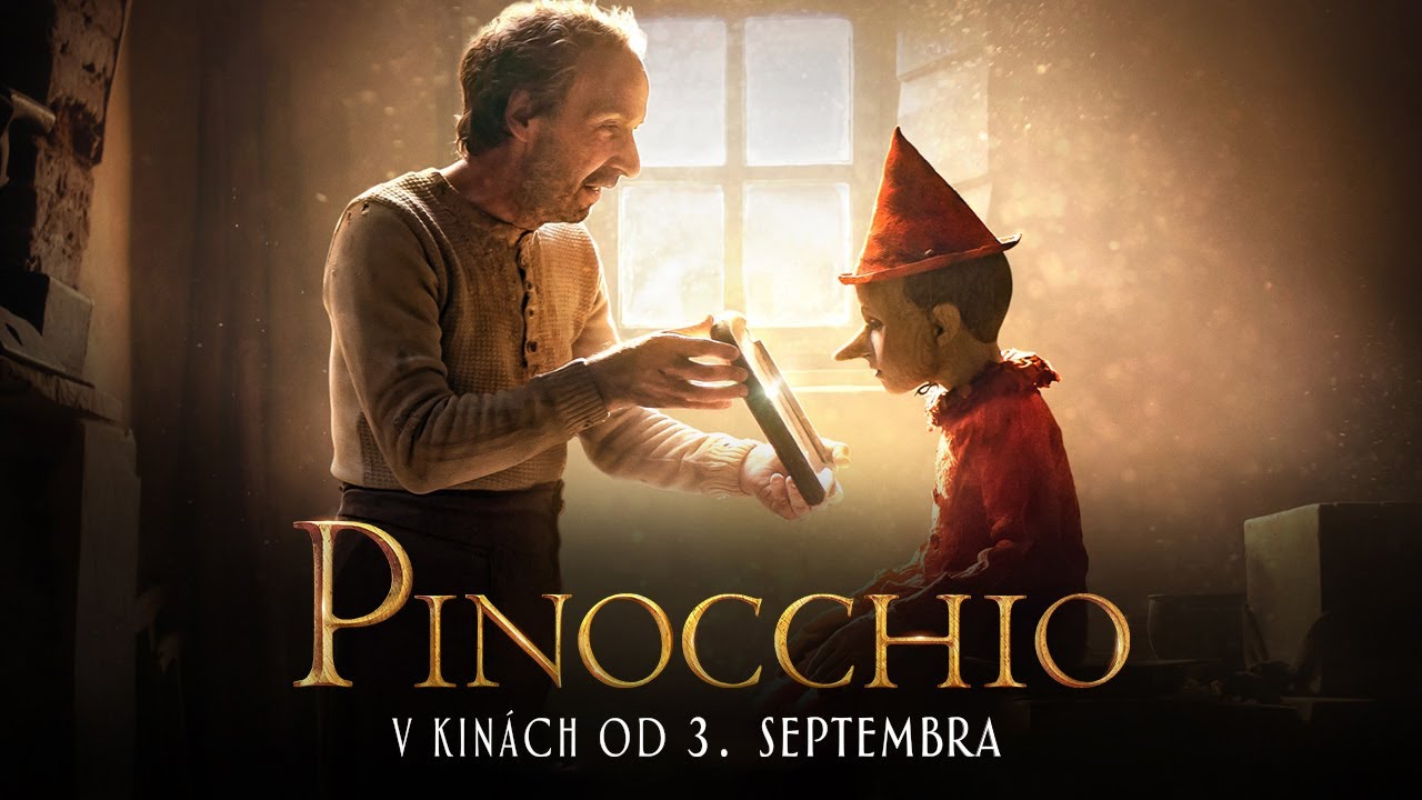 PINOCCHIO - v kinách od 3. 9. 2020 - trailer (slovenské znenie)