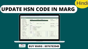 How to Update Bulk HSN Edit in Marg ERP Software Complete Step by Step in Hindi | Buy 8076783949