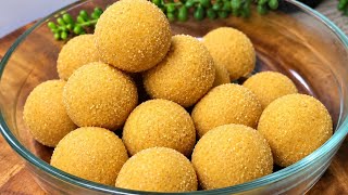 Soft Danedar Besan Laddu Recipe💛 Melt-in-Your-Mouth Halwai Style Besan Ladoo  screenshot 5