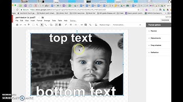 Creating a meme with Google Drawing