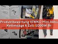 Produktbewertung VIWKO Mini Akku Kettensäge 6 Zoll, 1000W Brushless Mini Kettensäge Elektro mit 4000