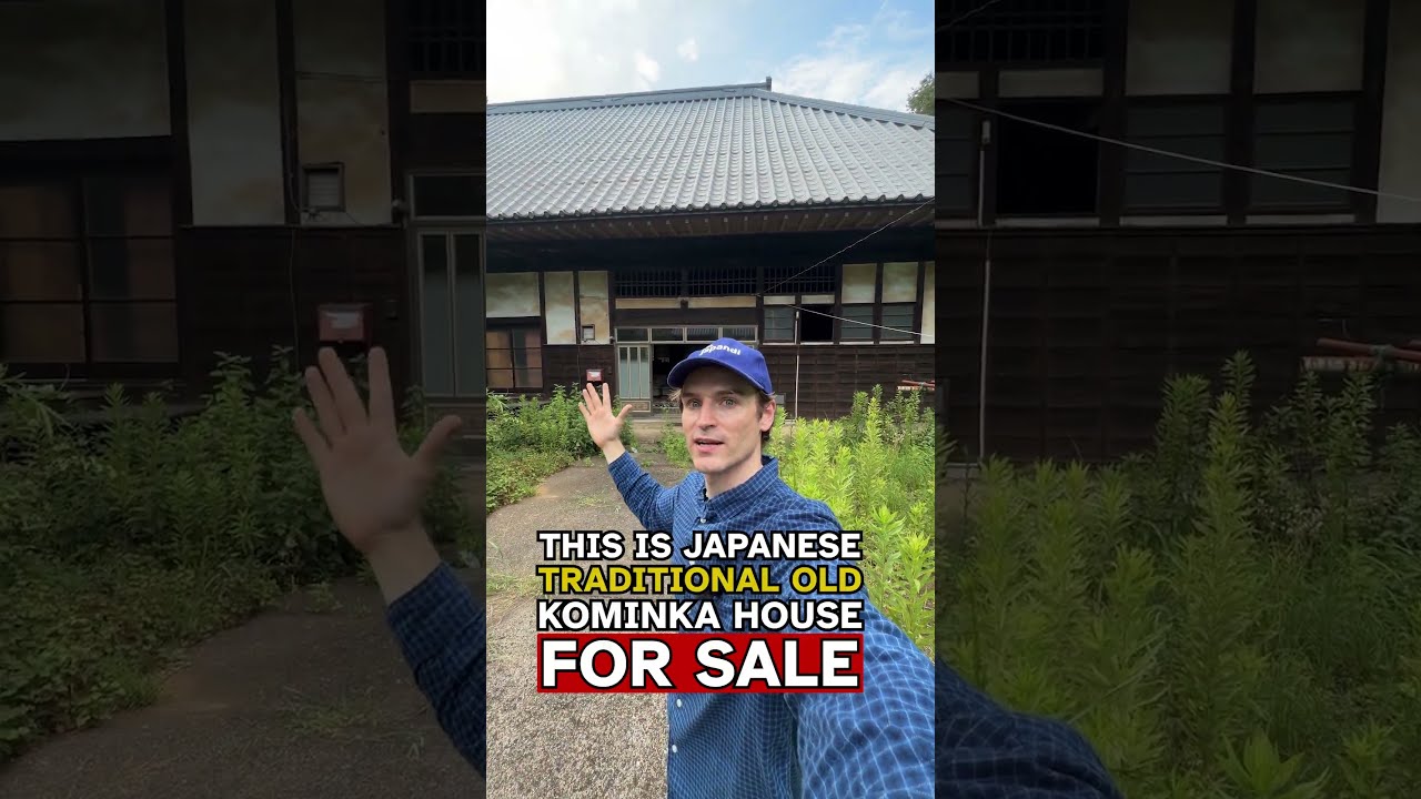 Traditional Japanese Kominka House Tour.