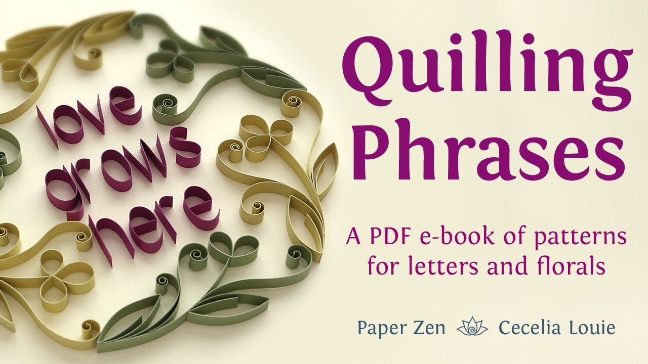 Pretty Quilled Cards by Cecelia Louie - A Book Review