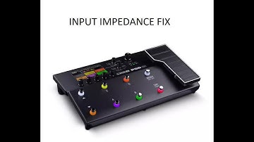Input inpedance fix - Pod Go