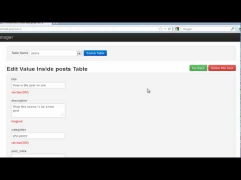 Php Crud Management