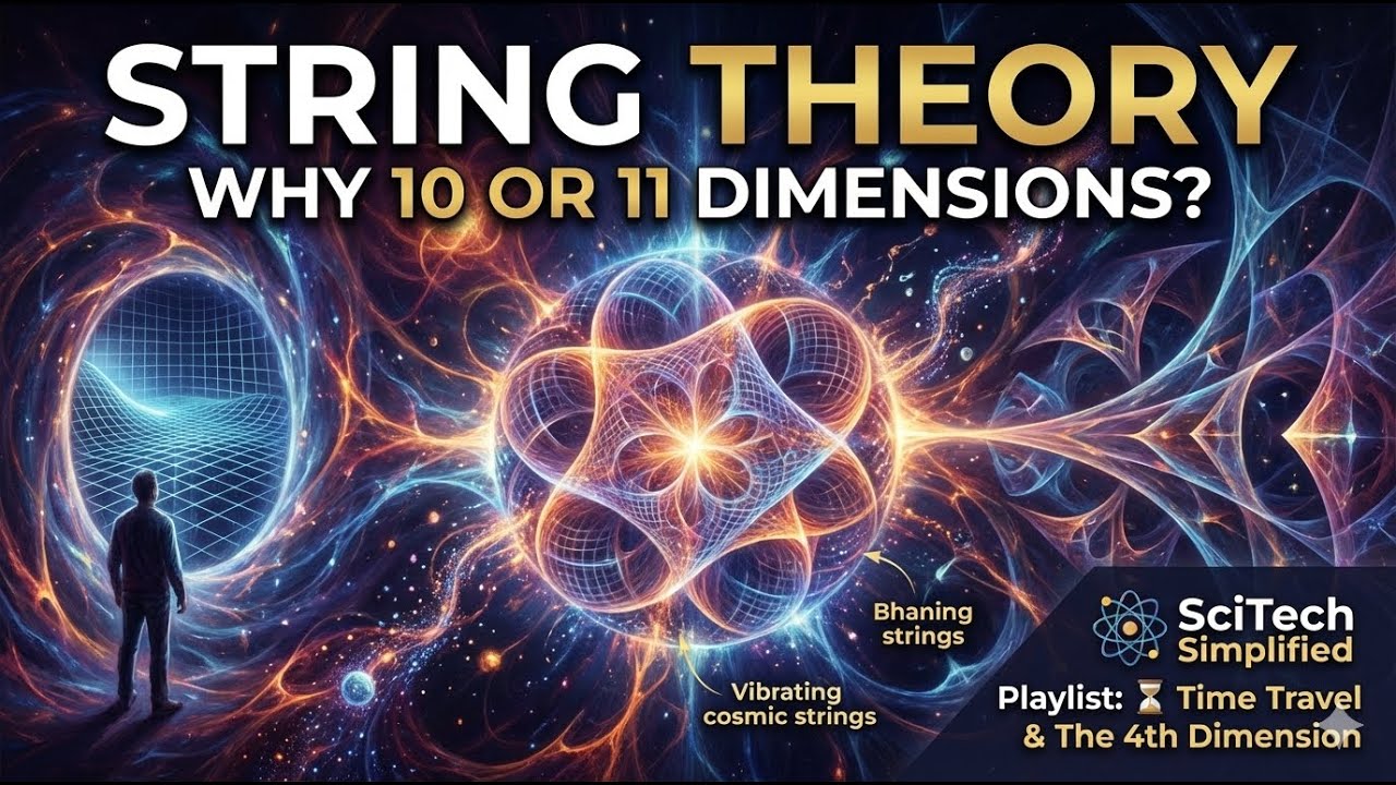 Why Do Scientists Believe in 10 Dimensions? 🌌 The Mind-Bending Logic of ...