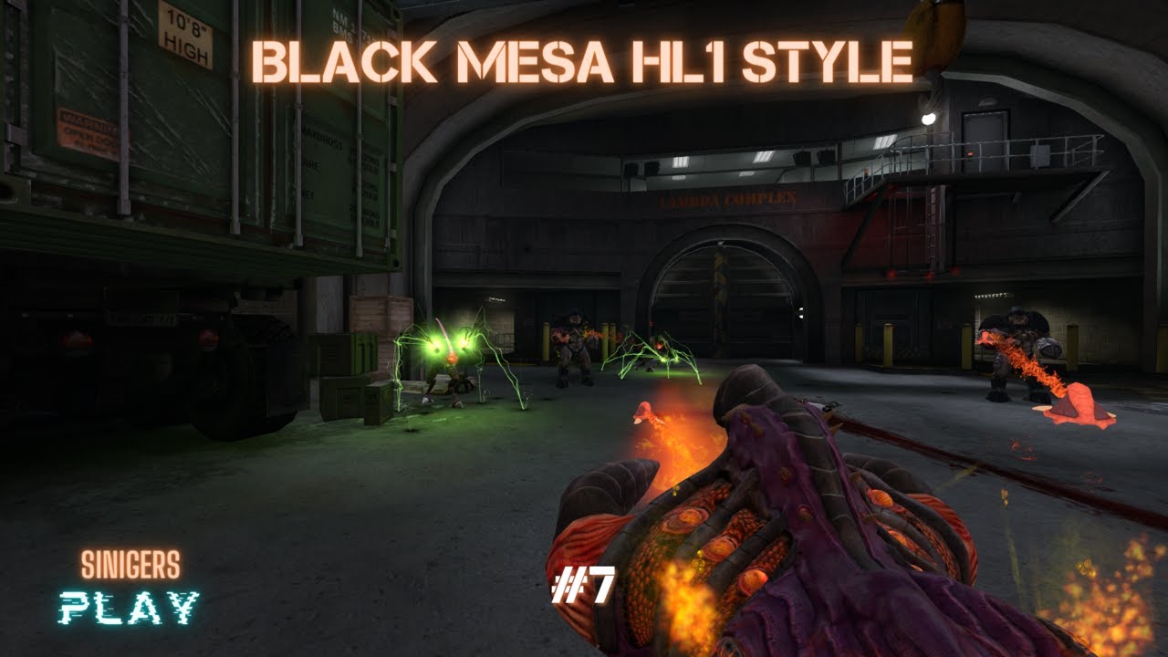 Меза на русском. Black Mesa прохождение ядро лямбды.