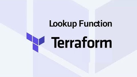 Lookup Function In Terraform