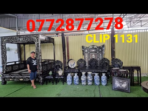Video Clip 1131 (3/12/2022) Long Sàng Cẩn Ốc Xưa Cũ, Đồ Gỗ,... - youtube