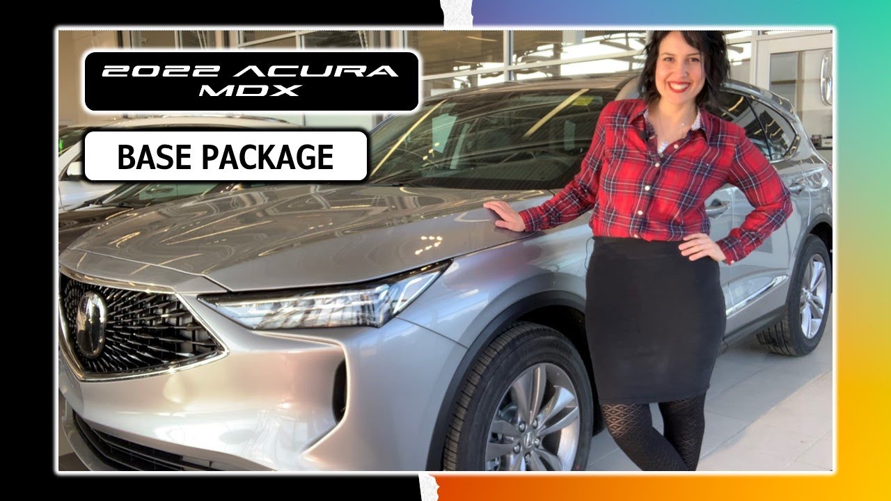 2022 Acura MDX Base Package Details | West Side Acura in Edmonton Alberta
