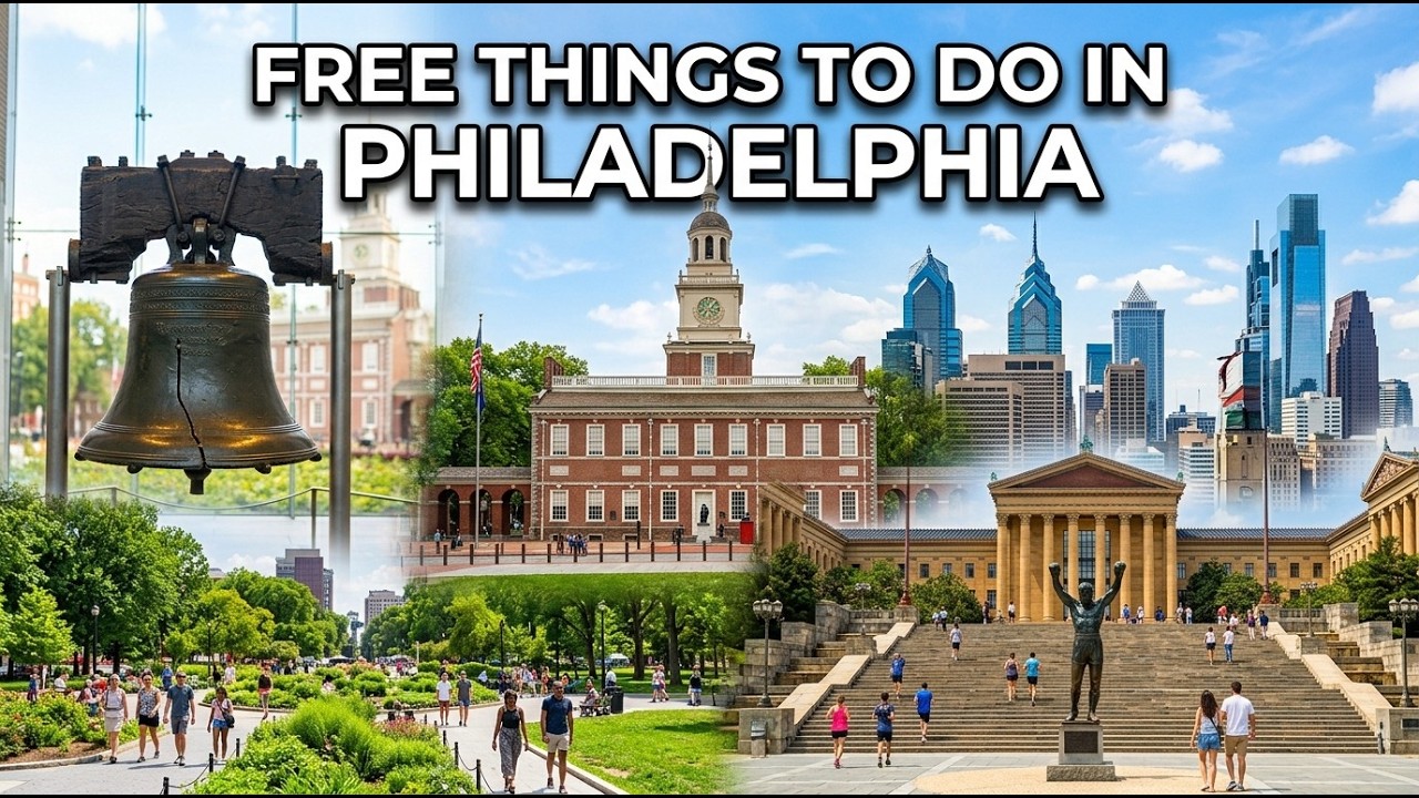 Free Things to Do in Philadelphia: Historic Sites & Markets - YouTube