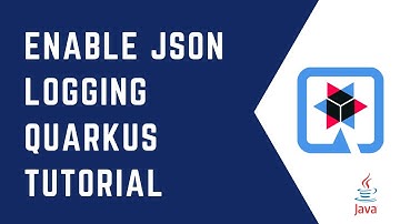 How to enable Json logging in Quarkus | Quarkus Tutorial | QUARKUS | Java | Logger | CloudNative