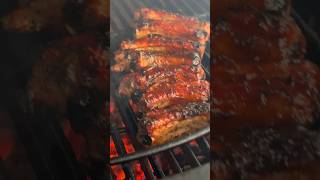 Weeknight BBQ Pork Ribs on the grill @swiftmeats63