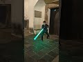 Gyakukesa Gaeshi with lightsaber ライトセーバーで逆袈裟返