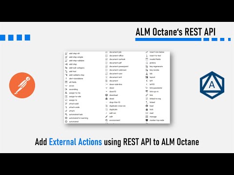 Add external actions via REST API