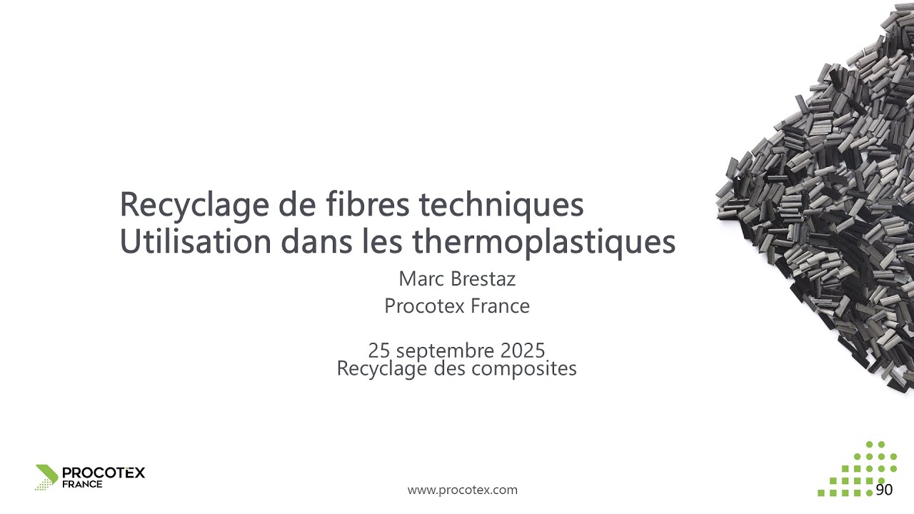 Recyclage de fibres techniques par Marc Brestaz, Procotex France
