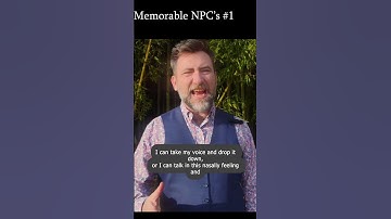 5 Tips for acting our your NPC and PC