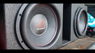 2 Massive Audio Hippo XL 12's on a Power Acoustik BAMF18000D