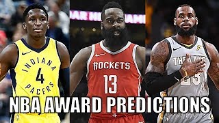 2018 NBA Awards Prediction