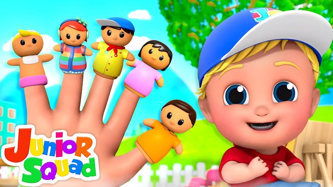 Finger Family | Five Little Babies + More Nursery Rhymes & Baby Songs | Funny Cartoon for Kids