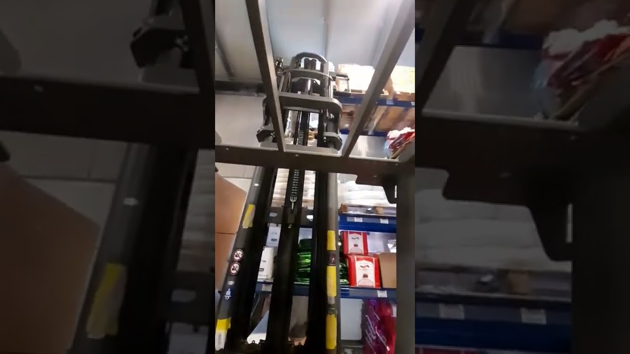 Pov Forklift Working 