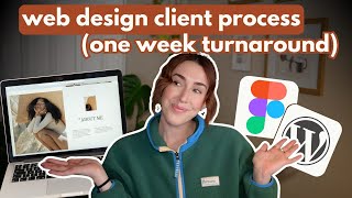 Web Design Client Process (One Week Turnaround 🤯) by Megan Weeks 6,593 views 2 months ago 18 minutes