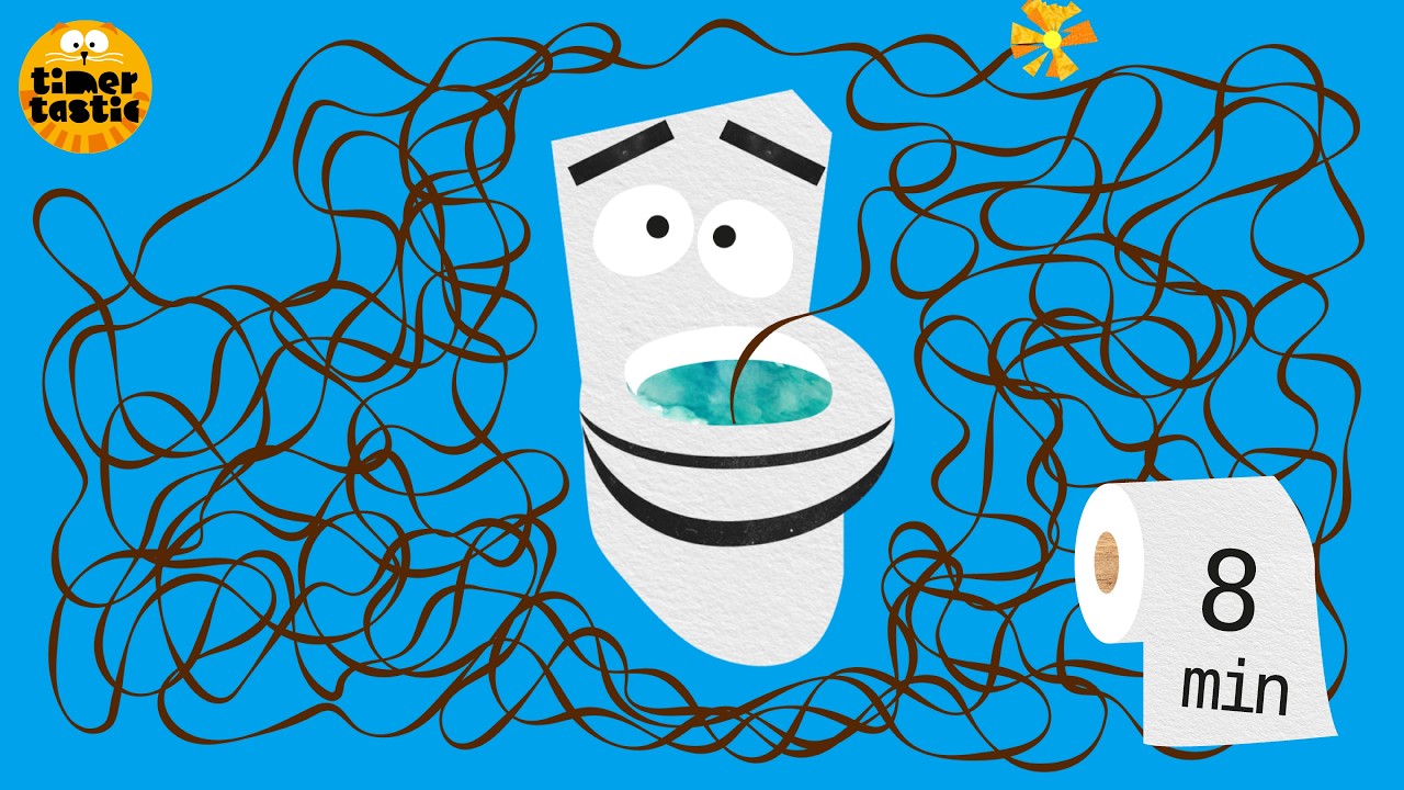 EXPLODING Toilet Timer Bomb! 💥🚽 | 8 Minute Fun Countdown for Kids - YouTube