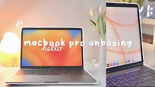 macbook pro m1, 13-inch (space gray) | unboxing 💻