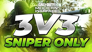 Gunfight BUT Quick Scoping in Modern Warfare (Call of Duty)