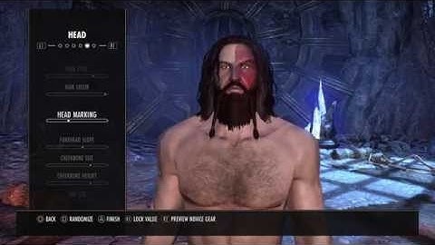 The Elder Scrolls Online: Tamriel Unlimited Character Creation Nord Male