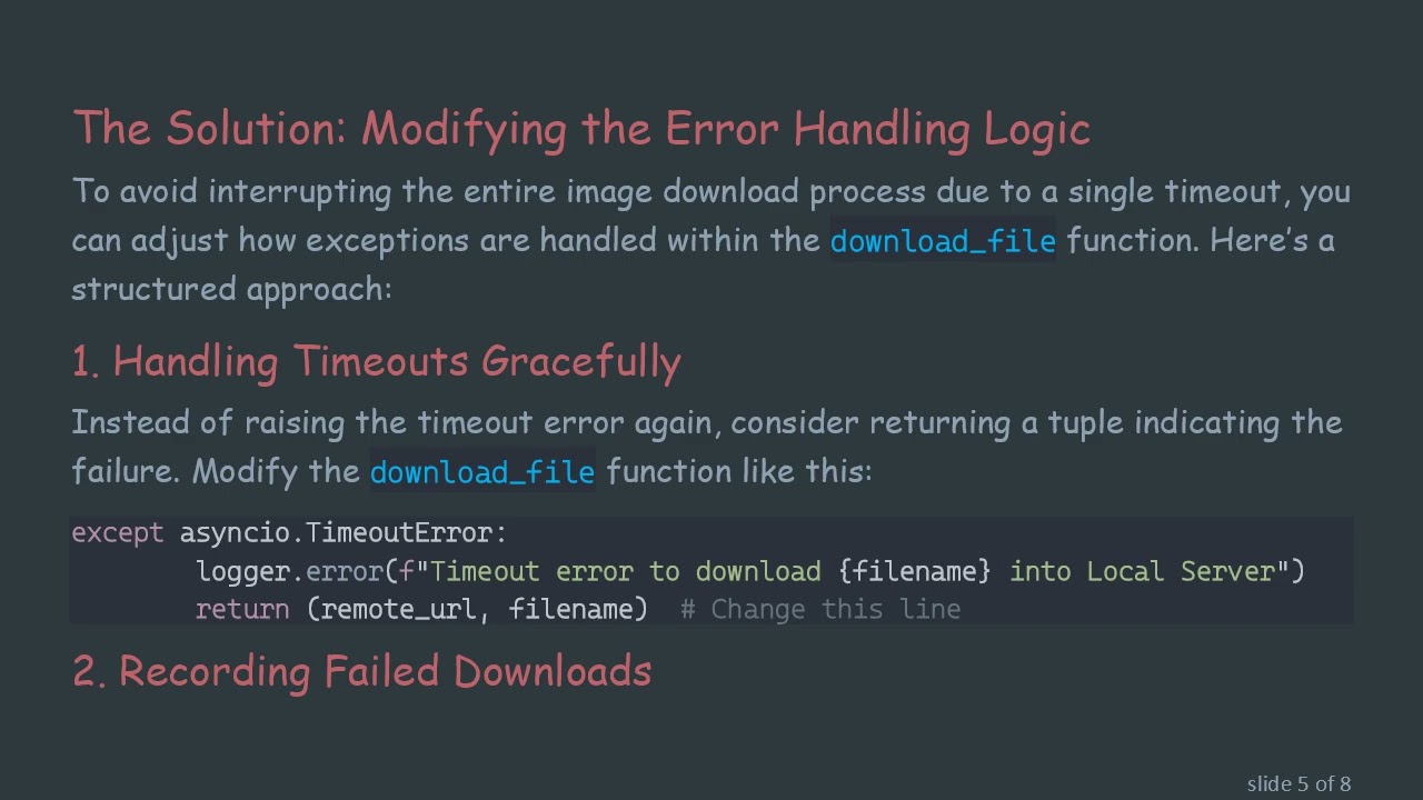 How to Download Thousands of Images with Asyncio and Aiohttp Without Timing Out