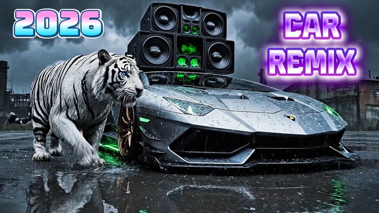 🚗🔥 Лучший EDM-микс для автомобиля 2026 | Клубный ремикс-хит 2026 | С усиленными басами | Для спор...