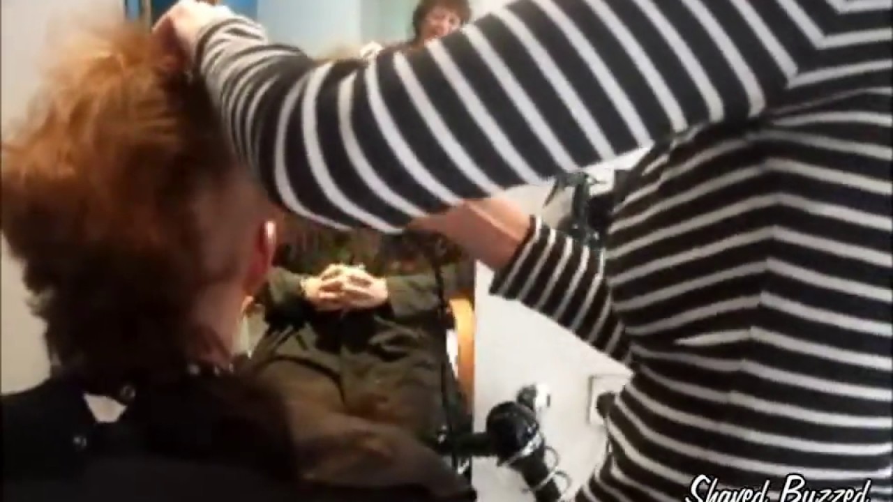 Men head shaving [4]