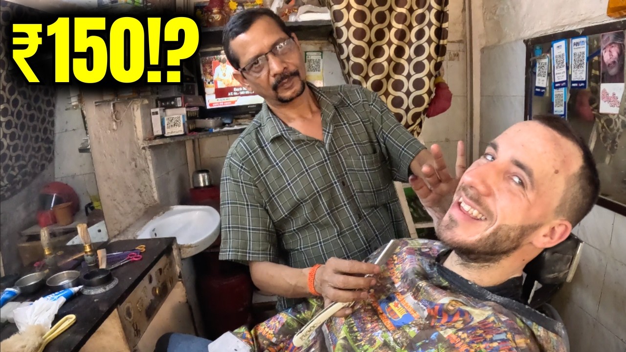 🇮🇳 Я подстригся за 150 рупий в Мумбаи