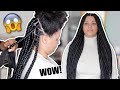 Watch me get my hair braided! 😍 (first time in 5 years)