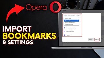 How to Import Bookmarks and Settings into Opera Browser 2025?