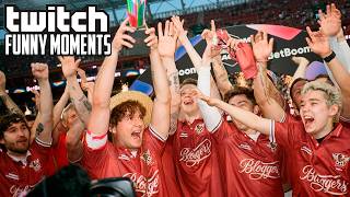 Топ Моменты с Twitch | Стримеры против Блогеров - Медиа Футбол
